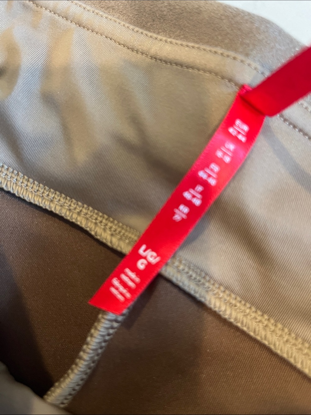 Spanx Faux Suede   High-Waist Leggings in Taupe - Picture 3 of 6